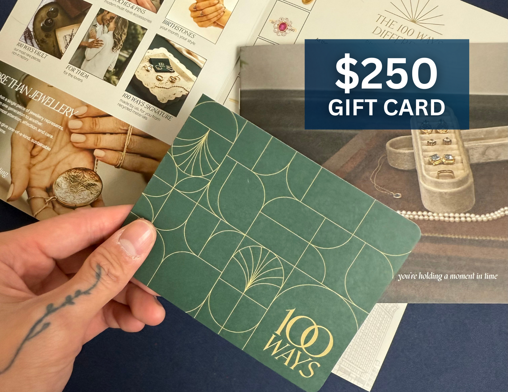 100 Ways Jewellery $250 giftcard